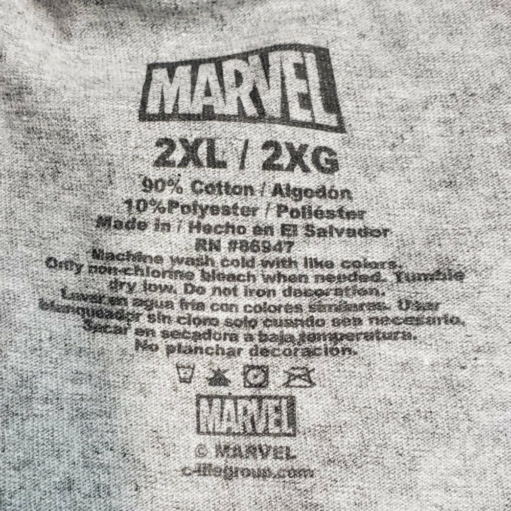 NEW! MARVEL T-SHIRT XXL - Picture 4 of 4